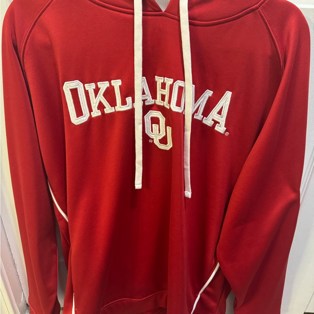 Knights Apparel Red Oklahoma Hoodie